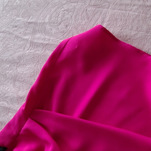 Topshop Wrap-Around Blouse - Picture 2 of 9